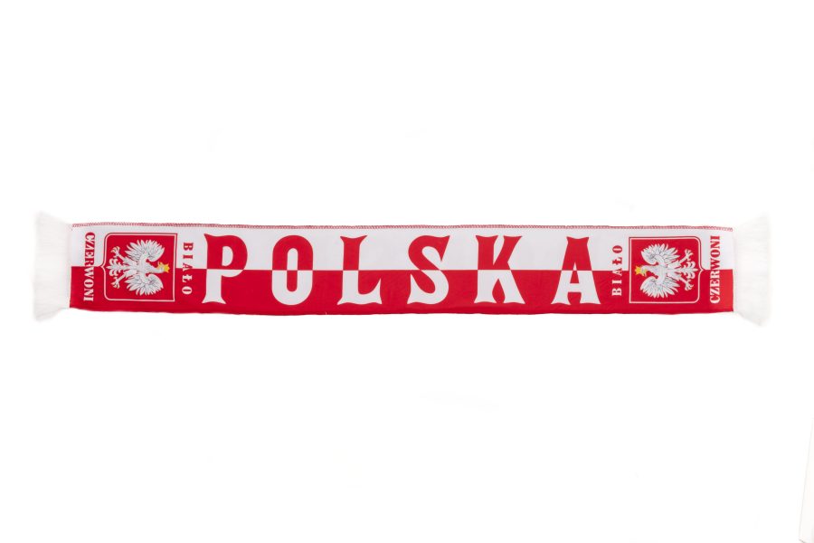 Szalik Polska drukowany wzór 5